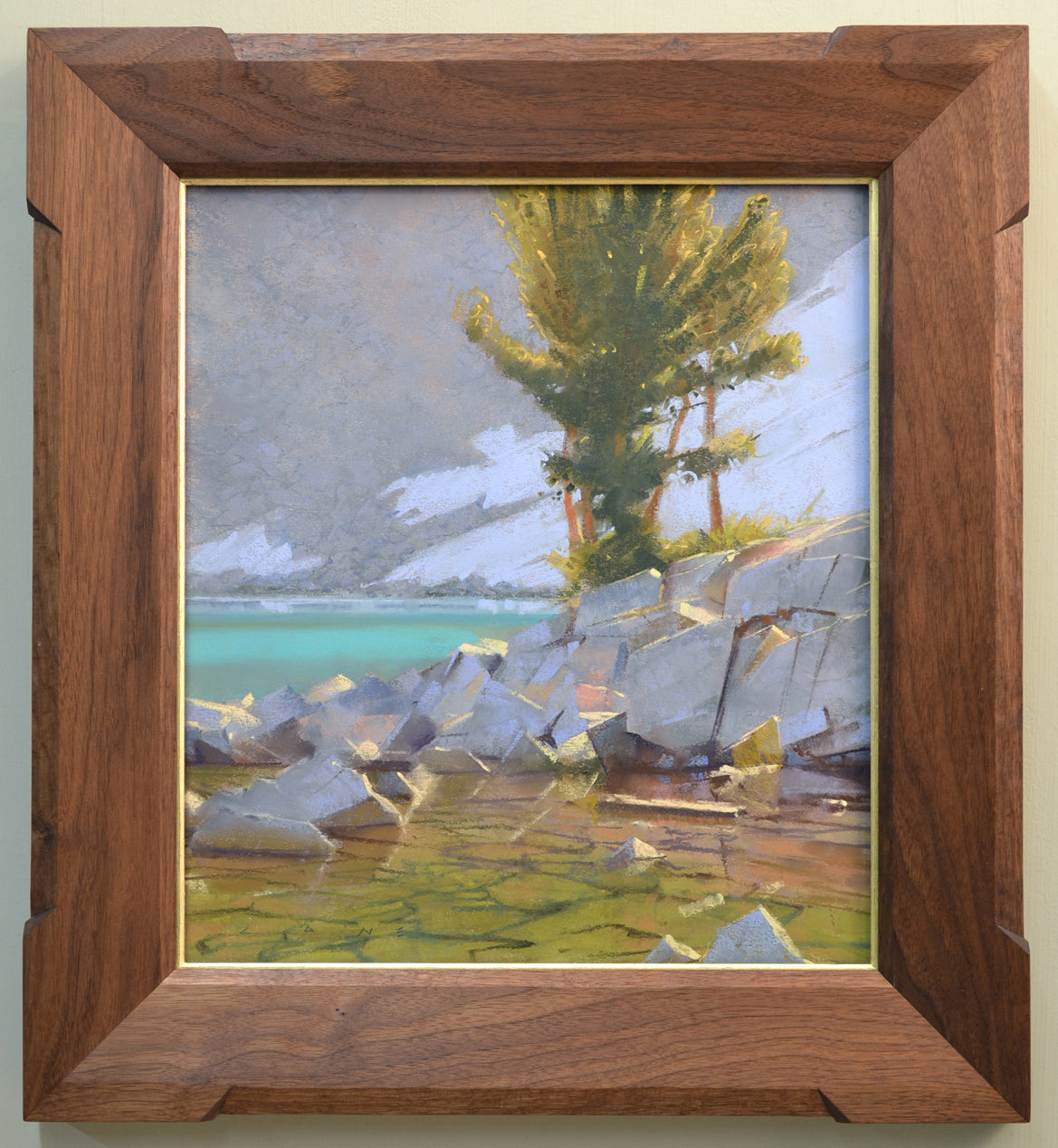 "Chickenfoot Inlet" by Bill Cohen, Oil on Canvas, 1935