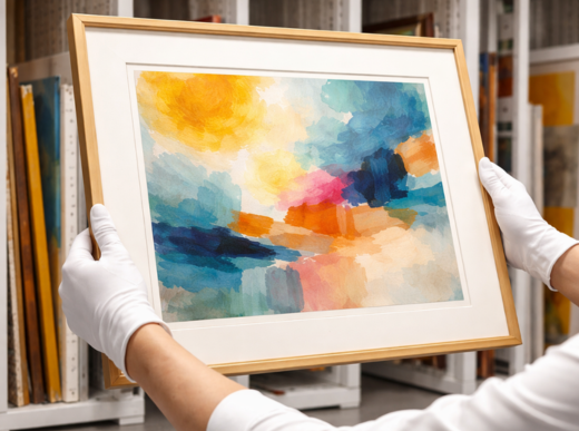 How To Properly Store Your Art