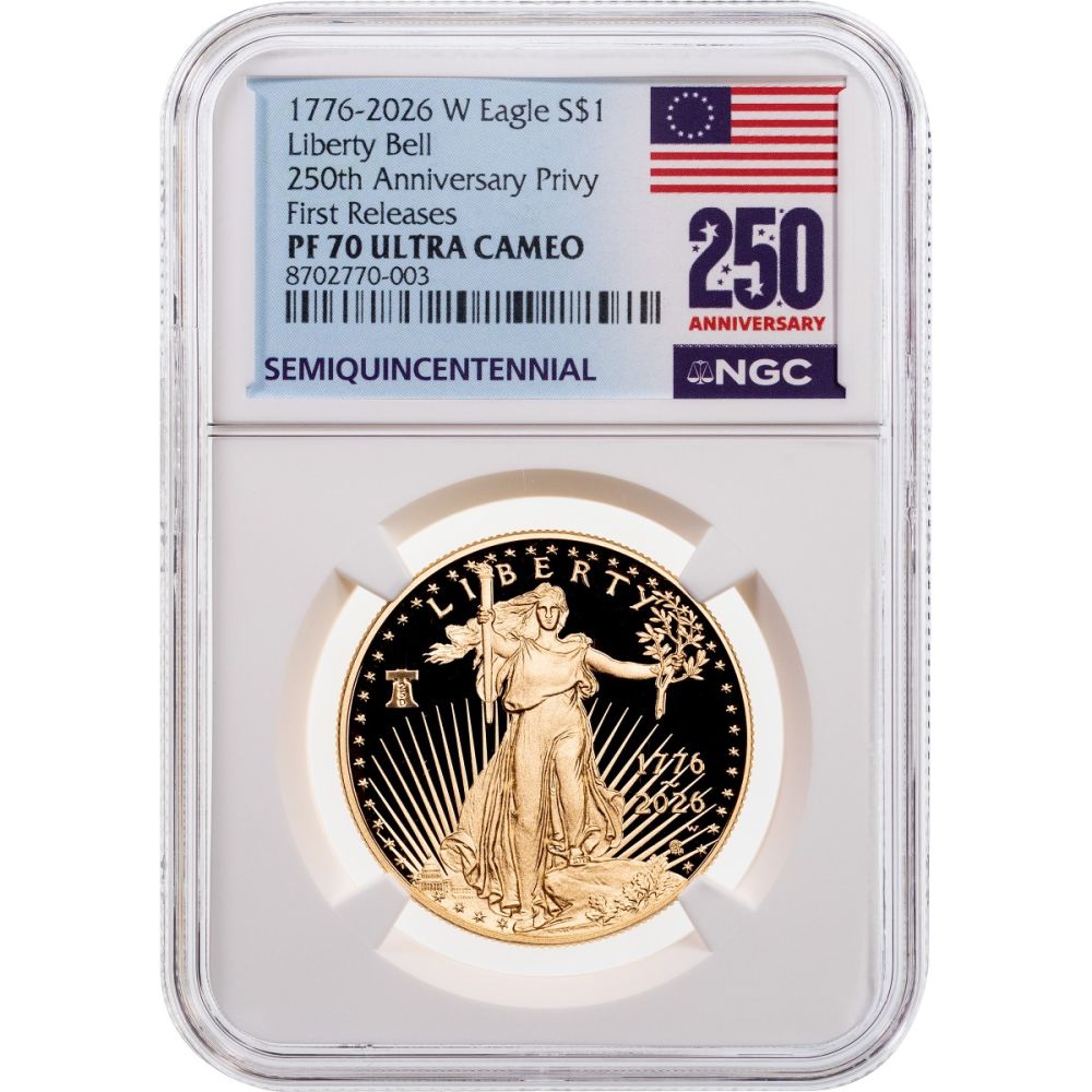 A Limited Edition 1776-2026 1oz American Gold Eagle